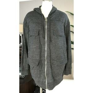 c c california Hooded Utility Cargo Zip Jacket
